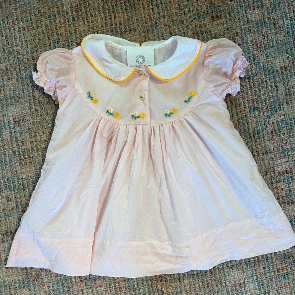 The proper peony pink Presley dress 18m